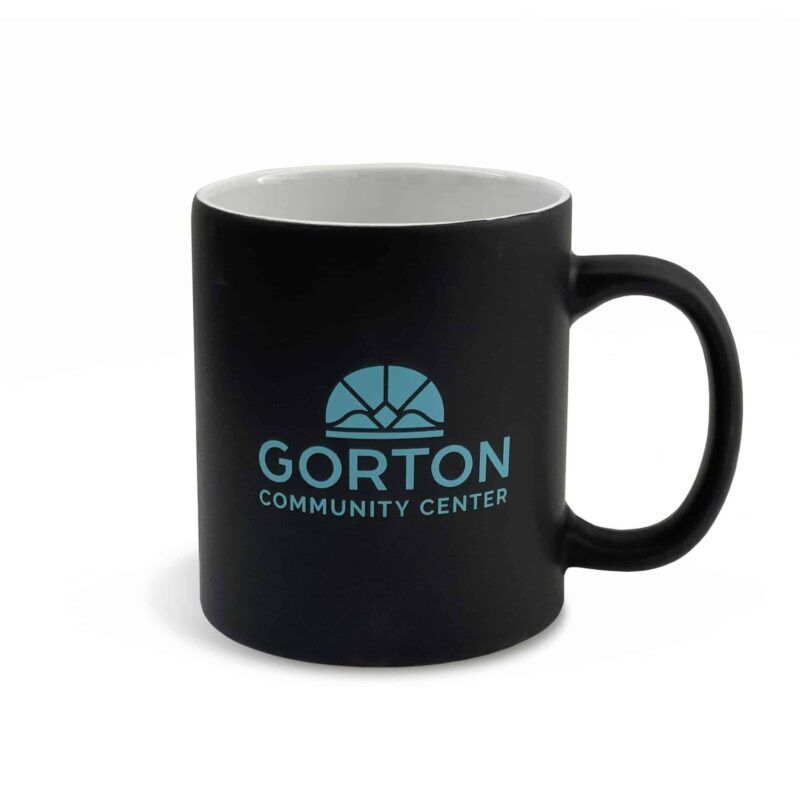 Gorton Black Mug