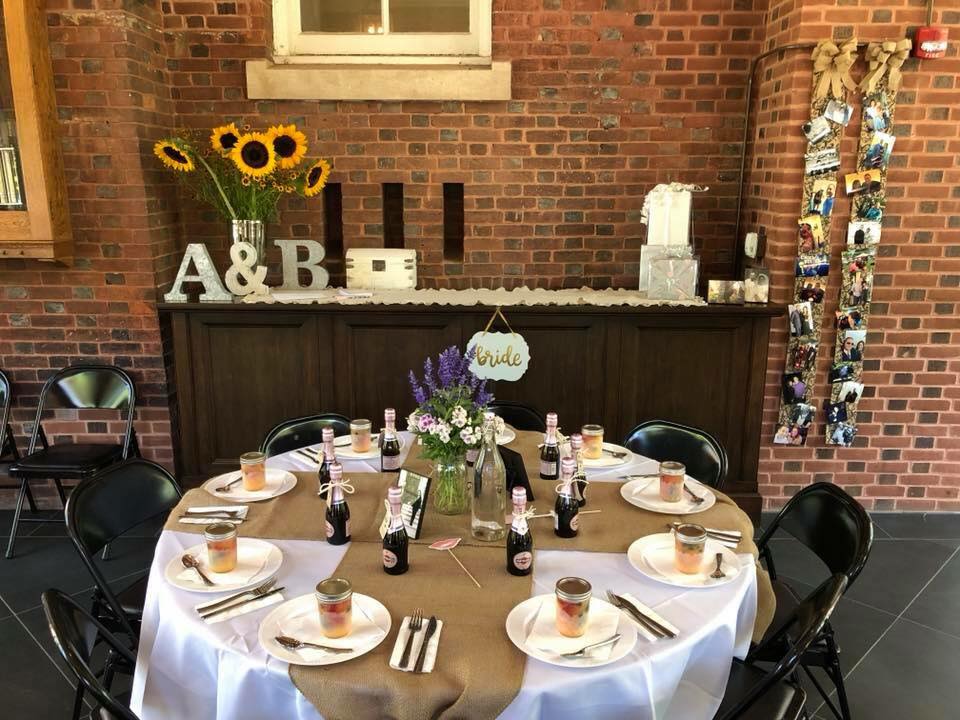 Bridal Shower in the Gorton Center Glore Solarium