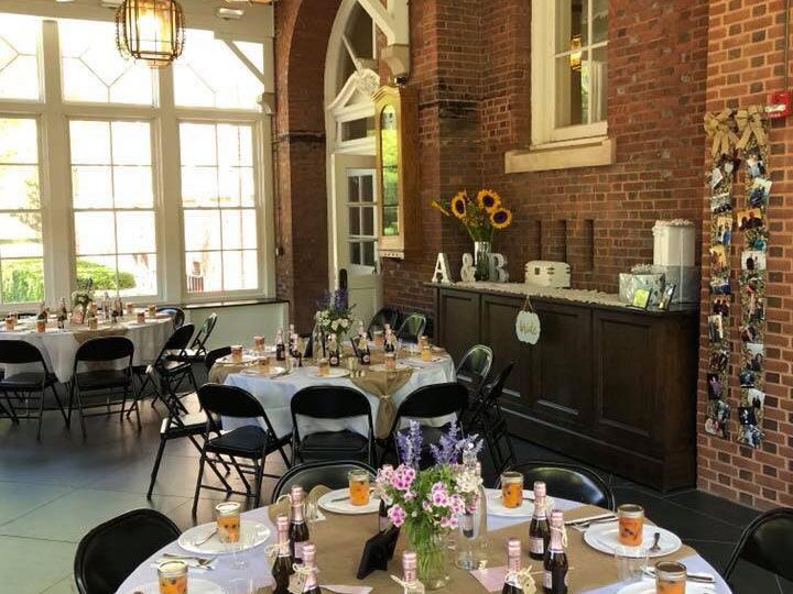 Bridal Shower in the Gorton Center Glore Solarium
