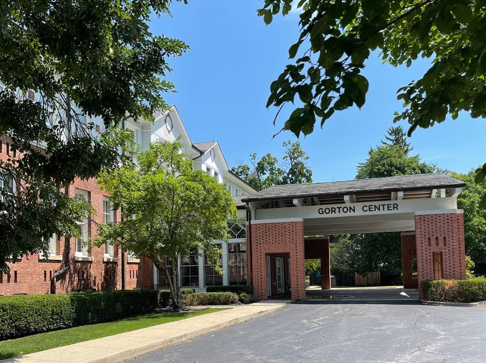 Gorton Center Porte Cochere & Garden