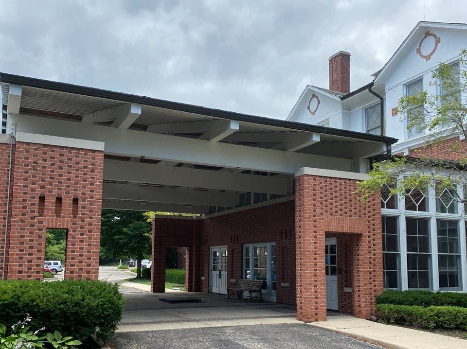 Gorton Center Porte Cochere & Garden